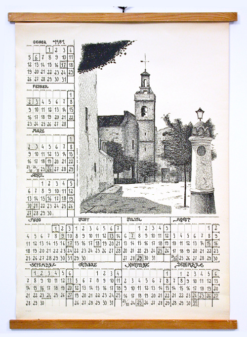 Calendari del Centre Cultural Castellut de 1983 5