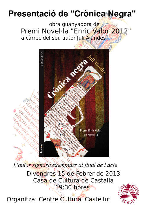 Cartell Crònica Negra