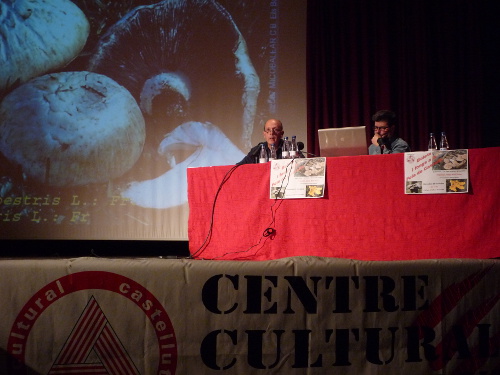 Bolets i Fongs amb Paco Miró presentant Joande MIra