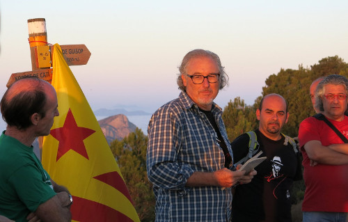 Vicent Brotons fou l'amfitrió de l'acte