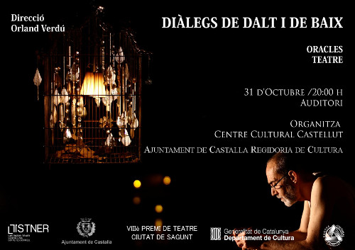 L'obra de teatre "Diàlegs de dalt i de baix" el pròxim 31 d'octubre a l'Auditori de Castalla 2