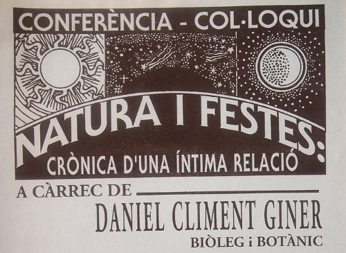 Memòria del Centre: Conferències II 4 Conferència Daniel Climent