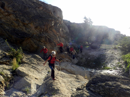 Les rutes del Centre: Barranc de Cocons – Mines de l’Ocre -Bec de l’Àguila (L’Alacantí) 15.11.15