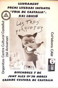 3 Teatre Premi Literari Infantil Castalla