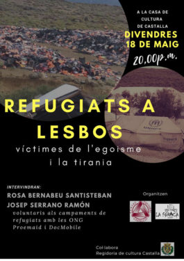 "Regugiats a Lesbos, víctimes de l'egoisme i la tirania", un cant a la solidaritat! 2