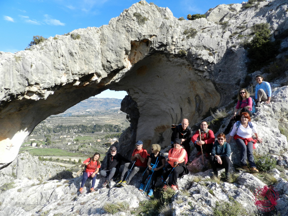 Les Rutes del Centre: Penàguila-Castell-Arc del Dimoni-Arc de Sta. Llúcia – (Alcoià) 2.2.20 1