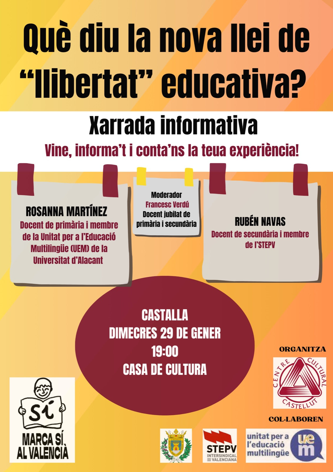 Xerrada Informativa Llei Rovira